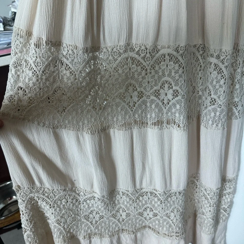 Lovestitch Cream Maxi Dress - Picture 3 of 4
